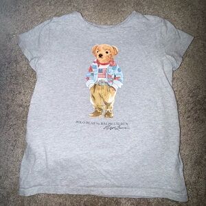 Polo by Ralph Lauren Light Gray T-Shirt